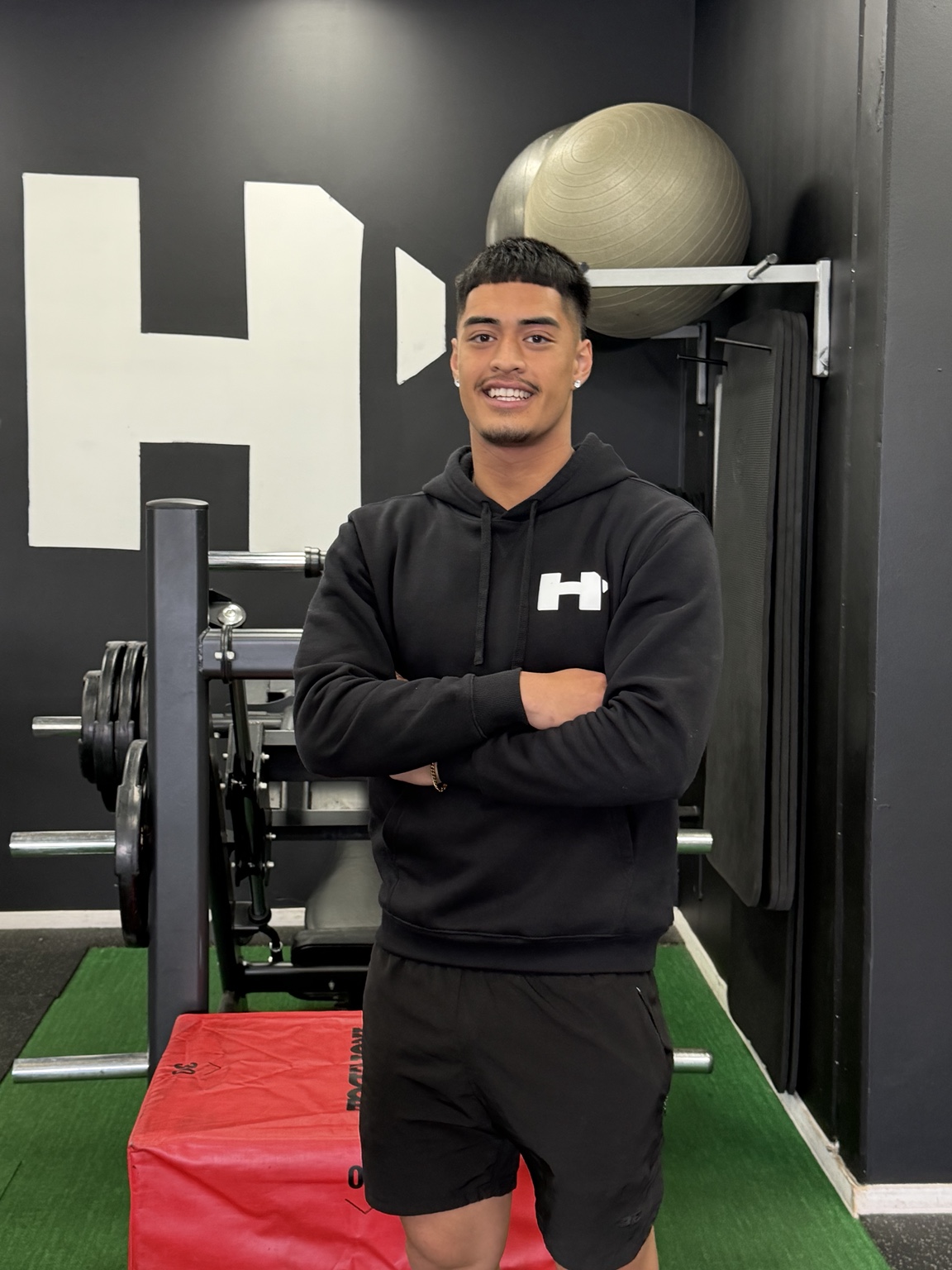 Yashub Thadani, personal trainer and founder of 888 Performance, at Hyprepp Fitness